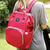 Mochila Bolso Maternal Impermeable Compartimentos Termico - comprar online