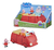 Auto Rojo Familia Peppa Pig Con Sonido Hasbro