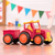 Imagen de Tractor Vehículo De Granja Con Acoplado Wonder Wheels