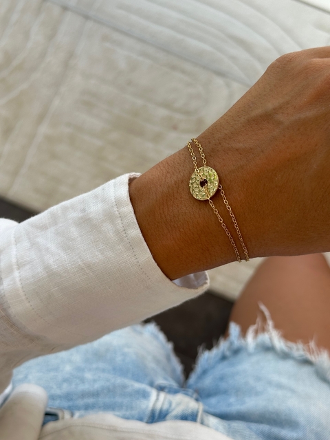 Pulsera Golden Orbit freckles