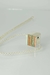 Cube Pendant - Sterling Silver [Reedbed] With Chain - Maldonado Joyas