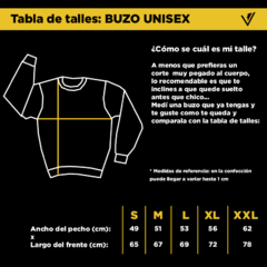 Buzo corte clásico con cualquier estampado disponible de la sección unisex #VRYDFFCLT en internet