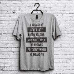 Remera Wizard #VRYDFFCLT - Remeras de Cine y Series Very Difficult