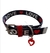 COLLAR DE NYLON SUBLIMADO NEGRO LOVE (PEQUEÑO) - comprar online