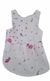 VESTIDO BLANCO CON FLORES ROSAS (VARIOS TALLES) - comprar online