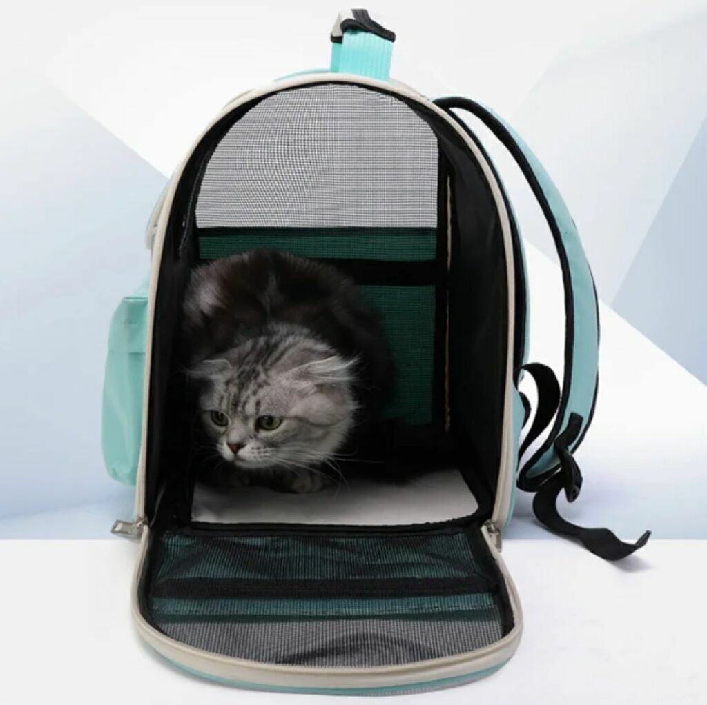 MOCHILA PARA GATOS Hello Cat Viajes comodos y seguros