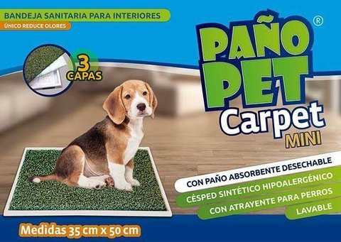 PAÑOPET CARPET MINI (BANDEJA SANITARIA)