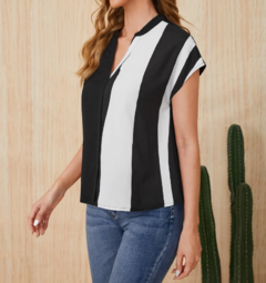 Blusa Binitaj - RTMC326 - Celeste Ropa y Accesorios