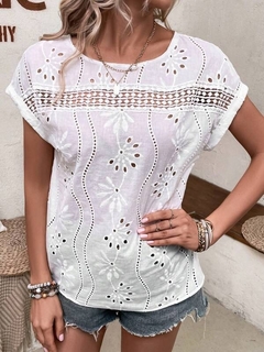 Blusa Junia - RTMC377 - Celeste Ropa y Accesorios