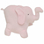 Muñeco peluche elefante grande Rosa