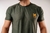 Remera X-trust California Dryfit Jaspeado Verde Militar - comprar online