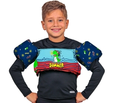 BOIA COLETE INF 00758 EST SUMMER DINO COM PROTEÇÃO UV