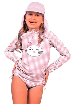 CONJ NANI INF 00726 EST GATINHA VICKY COM PROTEÇÃO UV - comprar online