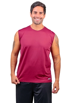 REGATA WAVE MASCULINO 00872 VINHO RUBRO COM PROTEÇÃO UV - comprar online