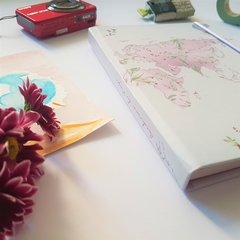 Imagen de Cuaderno de Viaje • Floral World Map