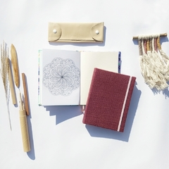 Mandala Coloring Notebook • Arpillera Mostaza - comprar online
