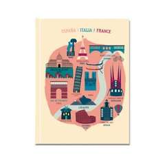 Cuaderno de Viaje • España - Francia - Italia