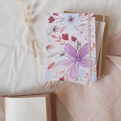 Notebook • Flowers in Violet