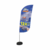 Wind Fly Banner de 3,5m Personalizado - Com Base Plástica na internet