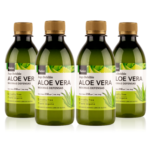 Pack Aloe Vera 100% Natural (X4)