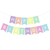 Banderines Happy Birthday Colores Pastel - comprar online