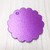 Etiquetas para colgar en forma de flor - Púrpura. Paquete x 12 unidades. - comprar online
