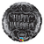 Globo Metalizado - Happy Halloween Black. 45 cms.