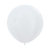 Globo R24 60cms Blanco. 1 unidad