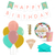 Platos Redondos de Cartón Happy Birthday Boho Chic. 18 cms - 6 unidades - comprar online