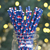 Pitillos de Papel Gorritos de Navidad sobre Azul. 12 unidades - comprar online