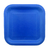 Platos Cuadrados de Cartón Azul Rey 22,5cms. 8 unidades - comprar online