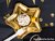 Platos en Forma de Estrella Dorado Metalizado - 6 unidades en internet