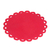 Posavasos Rojo en Forma de Flor. 8 unidades - comprar online