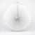Rosetón en papel seda blanco. 30 cms de diámetro. en internet