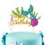 Topper en Papel para Torta - Happy Birthday Sirenita - comprar online