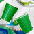 Vasos Patrón de Reptil Verde - 8 unidades - comprar online