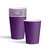 Vasos de Cartón Morado. 8 unidades. - comprar online