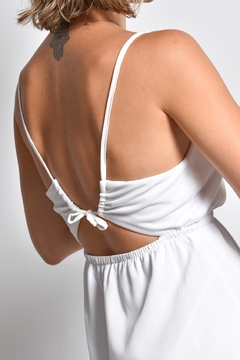 Vestido RONDA blanco - comprar online