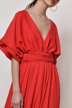 Vestido RUNA rojo - comprar online