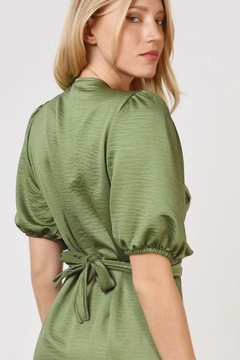 Vestido GINA verde - tienda online