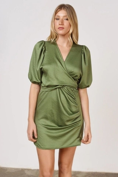 Vestido GINA verde - comprar online