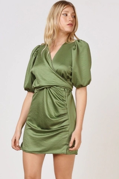 Vestido GINA verde - tienda online