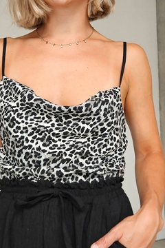 Top Max leopard grey - comprar online