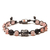 Shamballa Cuarzo Rosa y Lava Volcanica con Buda N6