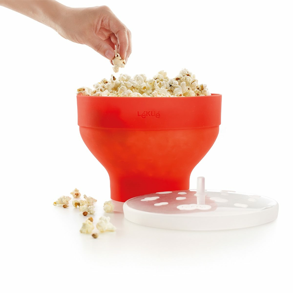 Lékué® Recipiente Para Preparar Popcorn Al Microondas (LPC-RO)