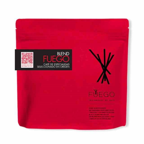 Fuego Tostadores® Cafe Especialidad Blend Fuego Molido Prensa Francesa 250Gr (FTBF250MPF)