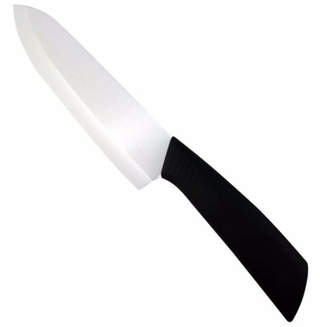 Cuchillo De Ceramica Mango Negro Hoja 10 Cm (CO455N)