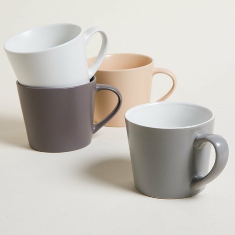 Mug Conicos Colores Mate Surtidos 445 Ml (0510226) - comprar online