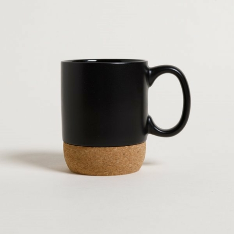 Mug Net Black base de Corcho 400 Ml (0510393)