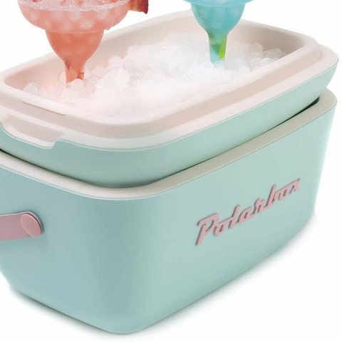 Polarbox® Conservadora 20Lts Retro Verde Agua (111581VDA) - comprar online